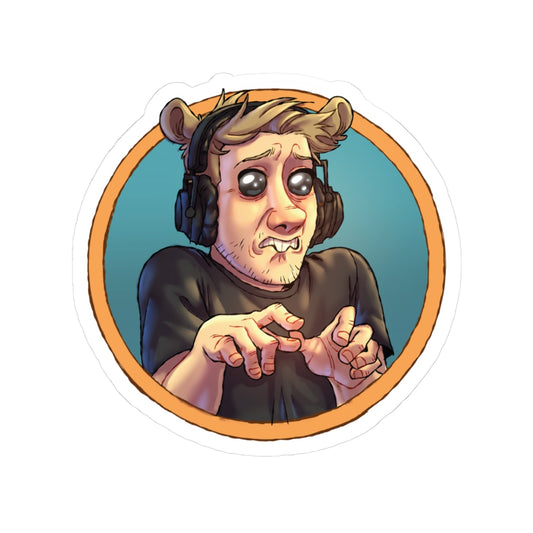Hamster Eyes - 3" Sticker